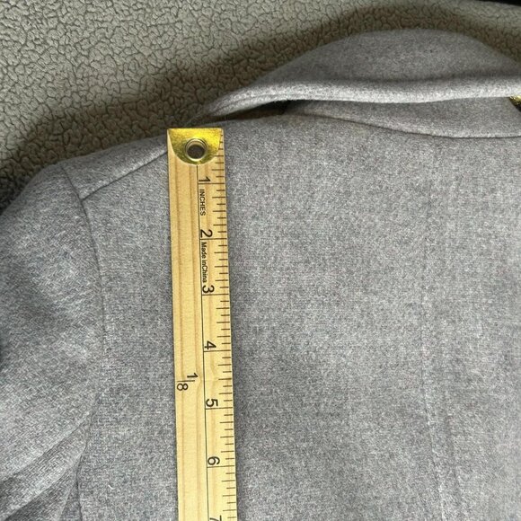 J Crew Stadium Cloth Coat Womens 4 Majesty Lavender Double Breasted Peacoat - Picture 13 of 16